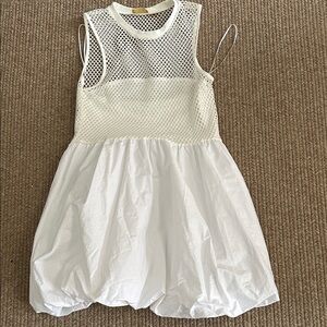 Maeve size medium sleeveless white dress